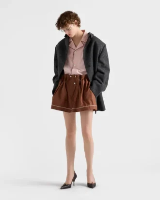 Minifalda de algodón