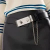 Minifalda de cuero