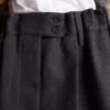 Minifalda de lana con diseño en zigzag Minifalda de lana con diseño en zigzag