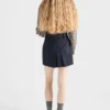 Minifalda de mohair de cabrito