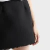 Minifalda de punto scuba