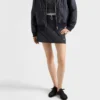 Minifalda ligera de Re-Nylon acolchado Minifalda ligera de Re-Nylon acolchado