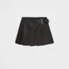 Minifalda plisada de Re-Nylon