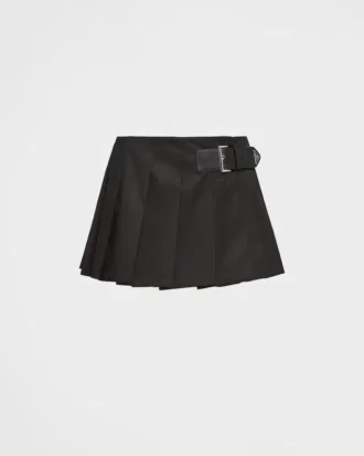 Minifalda plisada de Re-Nylon Minifalda plisada de Re-Nylon