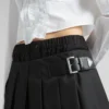 Minifalda plisada de Re-Nylon