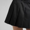 Minifalda plisada de Re-Nylon