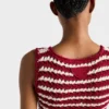 Minivestido de croché de algodón