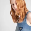 Minivestido de denim orgánico
