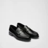 Mocasines de cuero cepillado