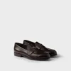 Mocasines de cuero cepillado
