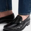 Mocasines de cuero cepillado Mocasines de cuero cepillado