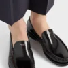 Mocasines de cuero cepillado Mocasines de cuero cepillado