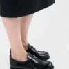 Mocasines de cuero cepillado Mocasines de cuero cepillado
