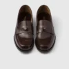 Mocasines de cuero cepillado Mocasines de cuero cepillado