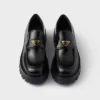 Mocasines de cuero cepillado Mocasines de cuero cepillado