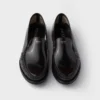 Mocasines de cuero cepillado Mocasines de cuero cepillado