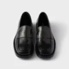 Mocasines de cuero cepillado Mocasines de cuero cepillado