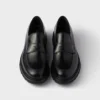 Mocasines de cuero cepillado Mocasines de cuero cepillado