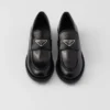Mocasines de cuero cepillado Mocasines de cuero cepillado