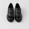 Mocasines de cuero cepillado Mocasines de cuero cepillado