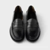Mocasines de cuero cepillado Mocasines de cuero cepillado