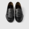Mocasines de cuero cepillado Mocasines de cuero cepillado