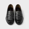 Mocasines de cuero cepillado Mocasines de cuero cepillado