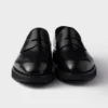 Mocasines de cuero cepillado Mocasines de cuero cepillado