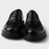 Mocasines de cuero cepillado Mocasines de cuero cepillado