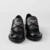 Mocasines de cuero cepillado Mocasines de cuero cepillado