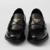 Mocasines de cuero cepillado Mocasines de cuero cepillado