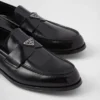 Mocasines de cuero cepillado Mocasines de cuero cepillado