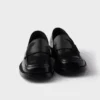 Mocasines de cuero cepillado Mocasines de cuero cepillado