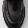 Mocasines de cuero cepillado Mocasines de cuero cepillado