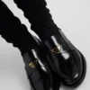 Mocasines de cuero cepillado Mocasines de cuero cepillado