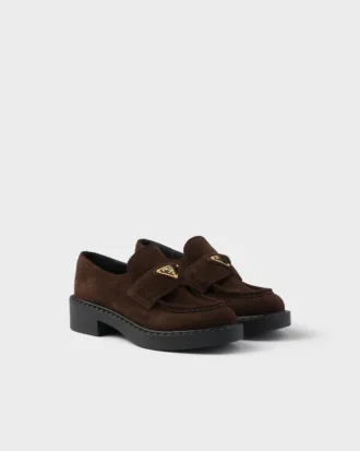Mocasines de gamuza color Chocolate