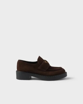 Mocasines de gamuza color Chocolate