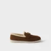 Mocasines de gamuza y piel de oveja Mocasines de gamuza y piel de oveja