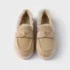 Mocasines de gamuza y piel de oveja Mocasines de gamuza y piel de oveja