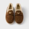 Mocasines de gamuza y piel de oveja Mocasines de gamuza y piel de oveja