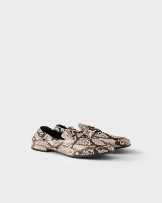 Mocasines de piel Ayers con estampado Shuffle Mocasines de piel Ayers con estampado Shuffle