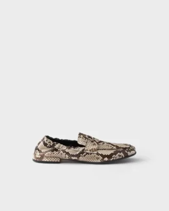 Mocasines de piel Ayers con estampado Shuffle Mocasines de piel Ayers con estampado Shuffle