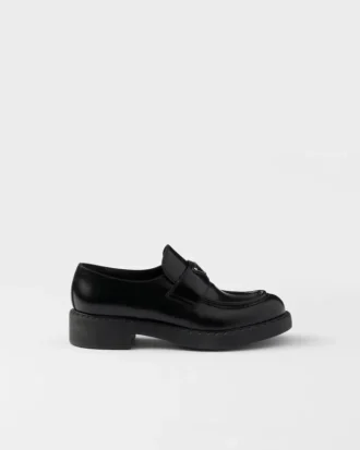 Mocasines de piel cepillada color Chocolate