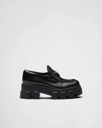 Mocasines Monolith de piel cepillada