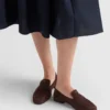 Mocasines Shuffle de gamuza envejecida Mocasines Shuffle de gamuza envejecida
