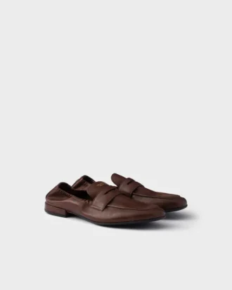 Mocasines Shuffle de piel envejecida Mocasines Shuffle de piel envejecida