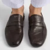 Mocasines Shuffle de piel envejecida Mocasines Shuffle de piel envejecida