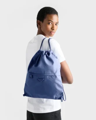 Mochila con cordón de Re-Nylon