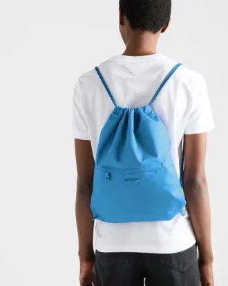 Mochila con cordón de Re-Nylon