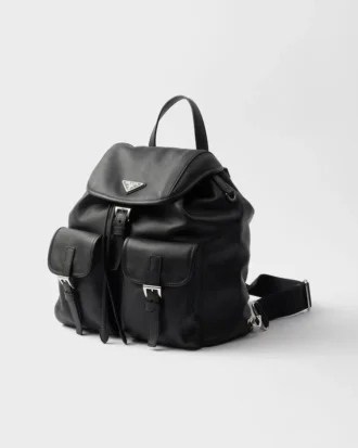 Mochila de cuero mediana